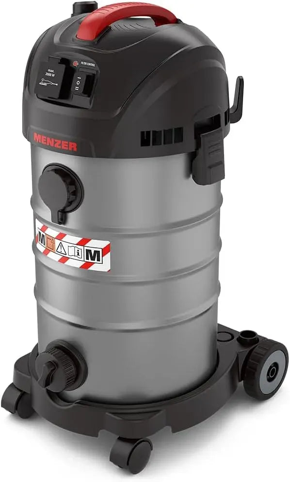 Aspirateur, 30 L, classe énergétique E, MENZER VCM 330, industriel