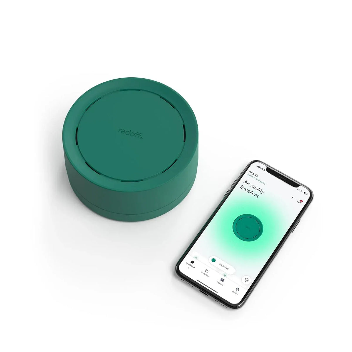 CO2 Radoff Now: mesure, COV, température et humidité, Wi-Fi
