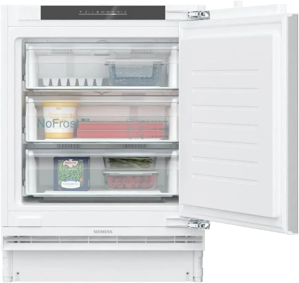 Siemens IQ500 GU21NADE0 Congélateur, 85 L, encastrable, No Frost, armoire congélateur, 3 tiroirs, 85 litres