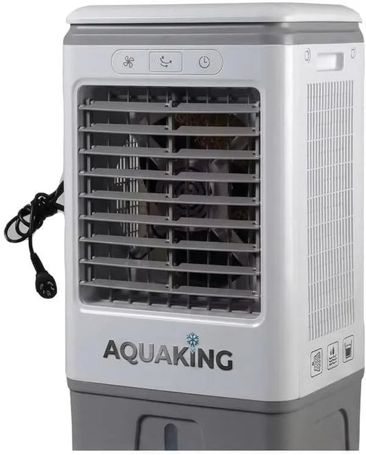 Climatiseur M50, portable, Climatiseur Mobile, Ventilateur sur Pied, Refroidissement Naturel, Faible Consommation, pour Maison, Bureau, Atelier et