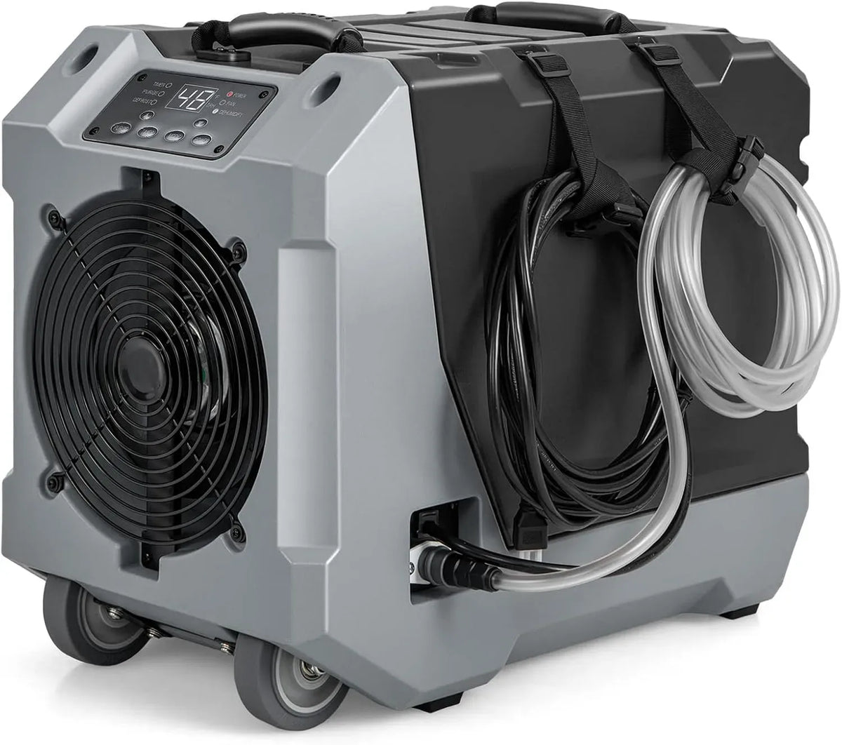 Déshumidificateur, 350 m³/h, GOPLUS 24H, minuteur, industriel, professionnel, noir
