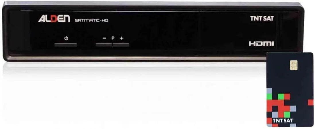 Smart TV, téléviseur, ALDEN Récepteur TV Satellite TNTSAT HD avec Bip intégré Parabole Manuelle