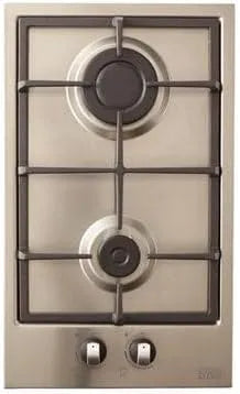 Plaque de cuisson à gaz, 30, 5 x 51 x 8, 5 cm, acier inoxydable, table de cuisson à gaz