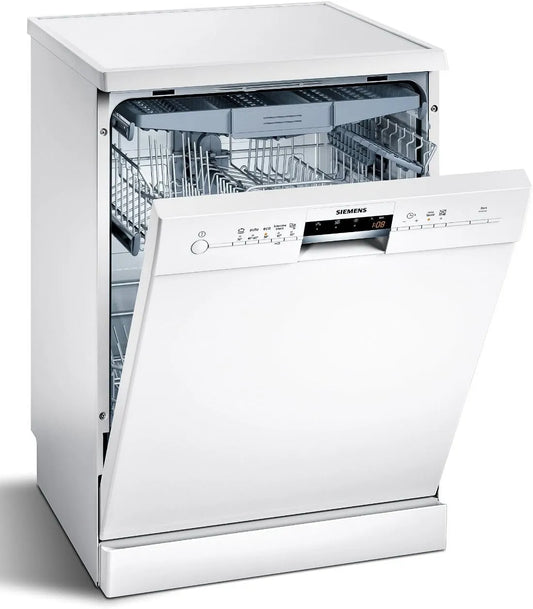 Siemens SN25L280EU Lave-vaisselle, 46 dB, varioSpeed Plus, encastrable, autonome, blanc, 13 couverts, EcoPlus
