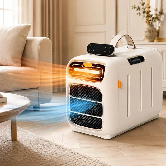 Climatiseur, 220 V, portable, camping, chauffe et déshumidifie les espaces de 8 à 10 m²