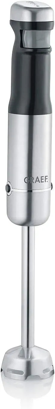 GRAEF HB802 Blender, mixeur électrique, brosse, sans fil, Mixeur plongeant sans fil avec 4 accessoires & boîte de rangement