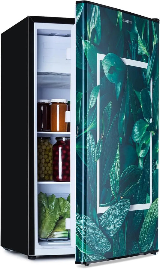 Klarstein Congélateur, 79 L, 0 à 10 °C, thermostat, armoire congélateur, réfrigérateur avec 2 niveaux de refroidissement, façade design