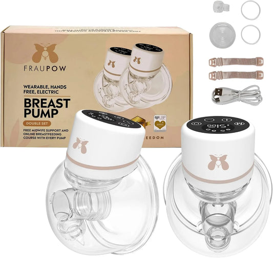 Sage Tire-lait, pompe d'allaitement, portable, Mains libres avec 4 modes et 12, primé et approuvé par le médecin d'allaitement