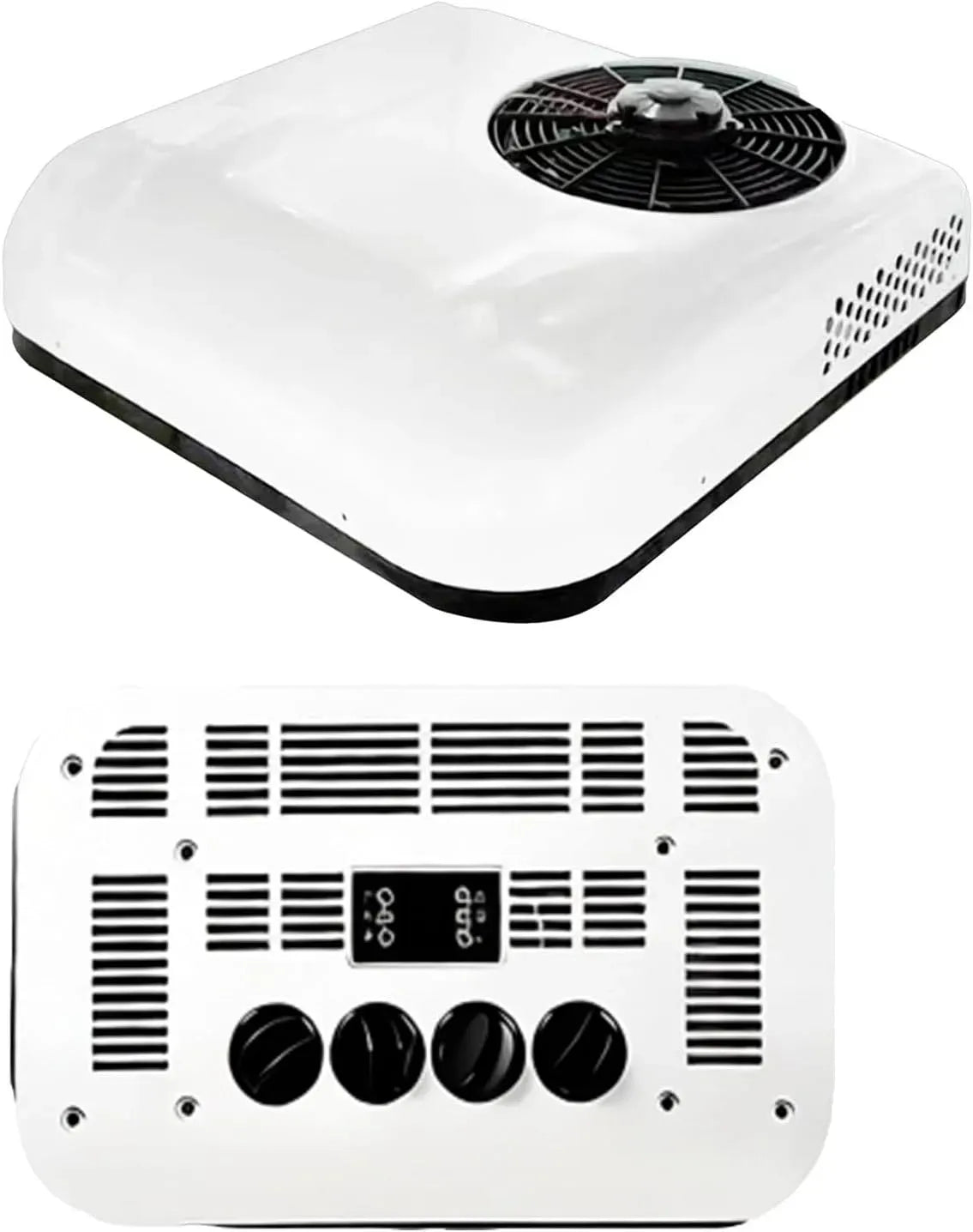 Climatiseur V 24V, 850 W, 24 V, 450 m³/h, camping, aux camping-cars et aux fourgons aménagés, débit d'air de 450 m³/h