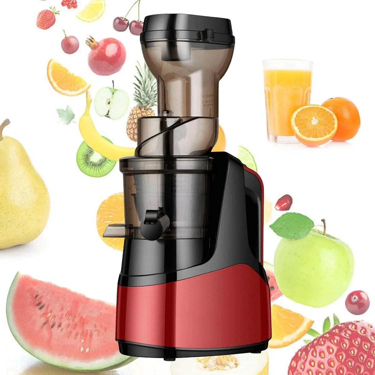 Extracteur de jus, 150 W, presse-agrumes et extracteur, Extracteur De Jus Compact À Froid 150 W