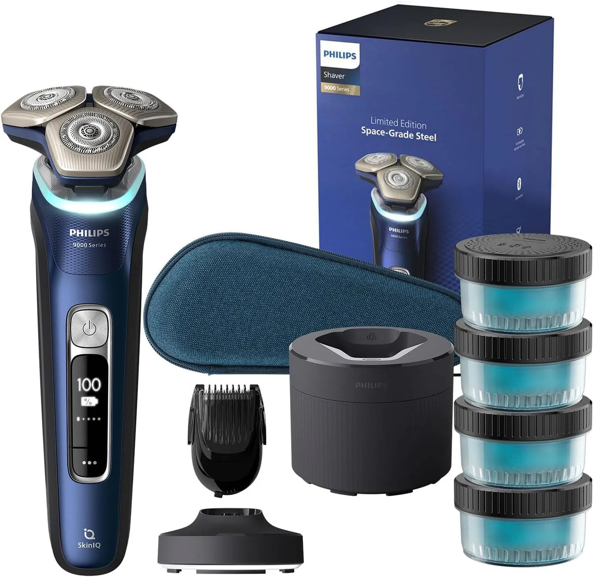 Philips S9980/74 rétractable, Rasoir, dalle IPS, pour hommes