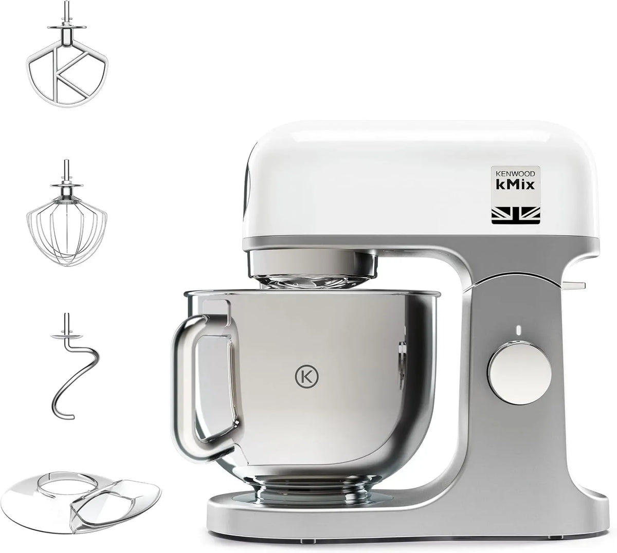 Kenwood W 5 KMX750WH Robot, 5 L, 1000 W, blanc