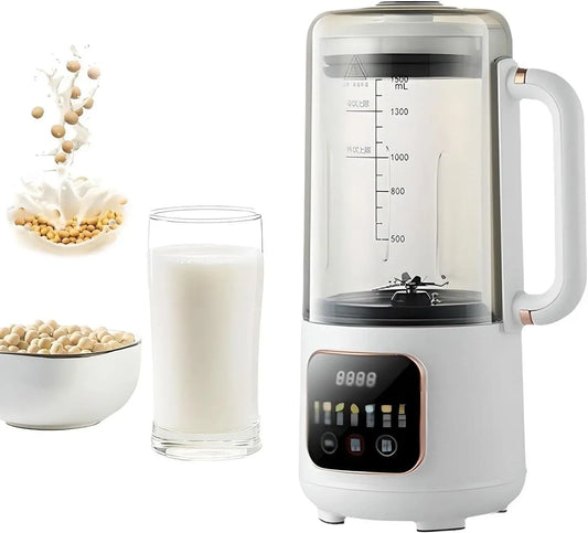 Machine à lait, machine à lait végétal et lait de noix, 500 ml, minuteur, pour amandes