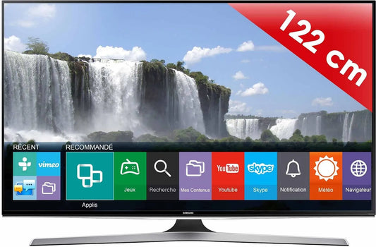 Samsung UE48J6200 1080p Smart TV, 48 pouces, téléviseur, HDMI, Wi-Fi, streaming DLNA, Full HD, LED, 121cm