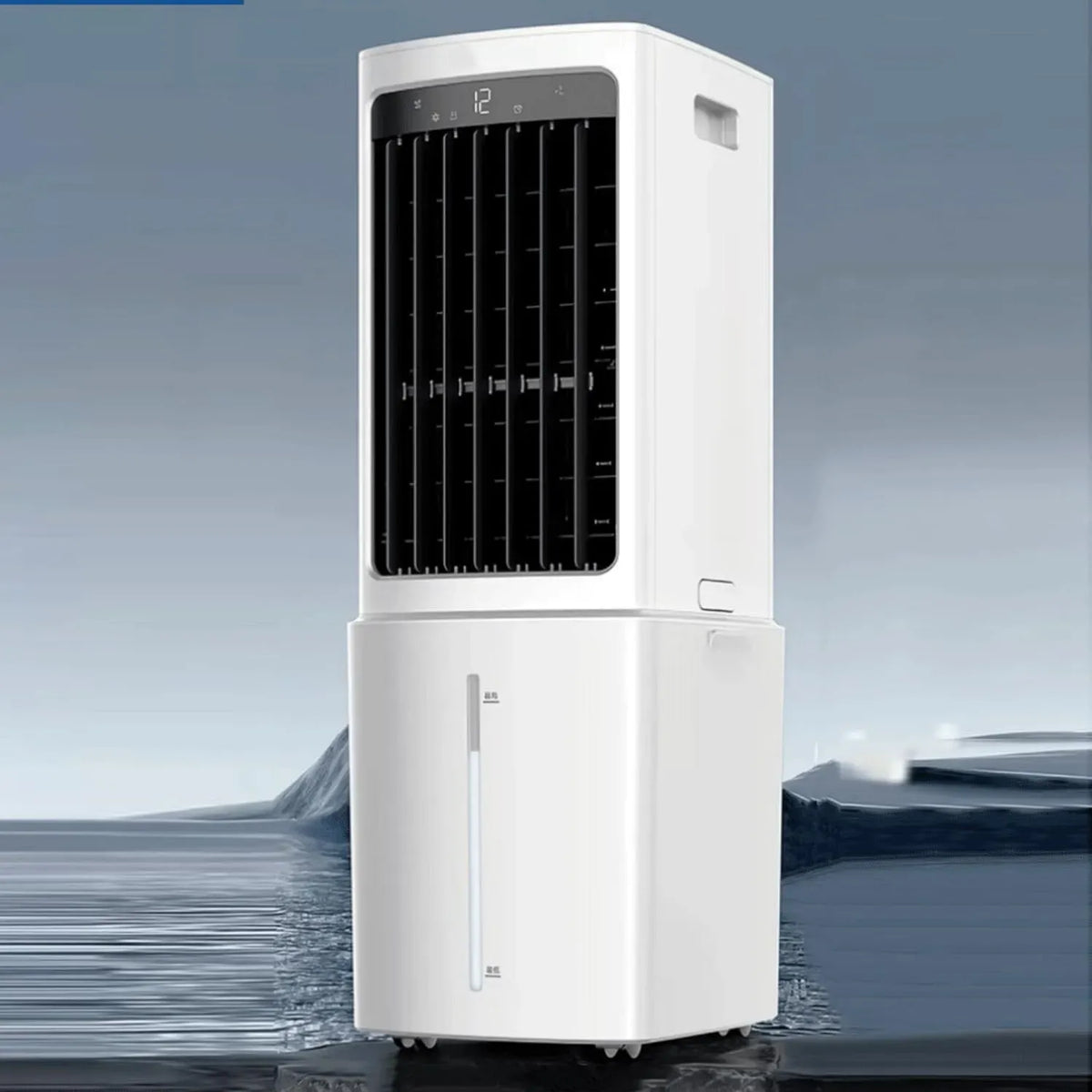 Climatiseur, 12 L, portable, minuteur, oscillation, grand réservoir, amovible