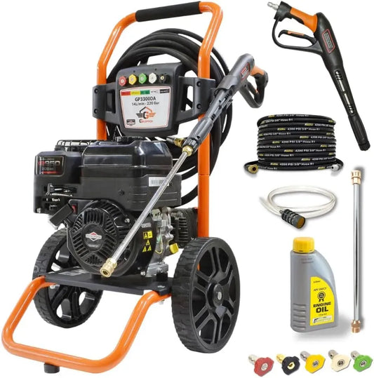 Nettoyeur haute pression 208cc GP3300DA, Briggs & Stratton 3200 PSI, Pompe ANNOVI REVERBERI