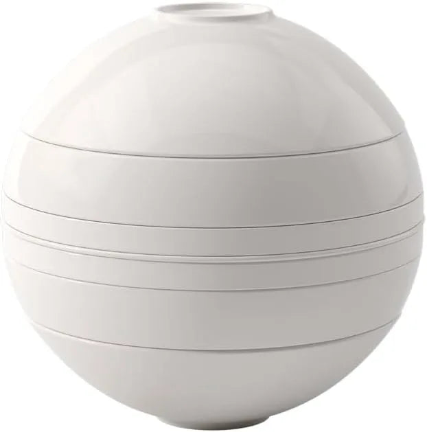 Lave-vaisselle, blanc, La Boule Set De Dîner 7 Pièces Blanc