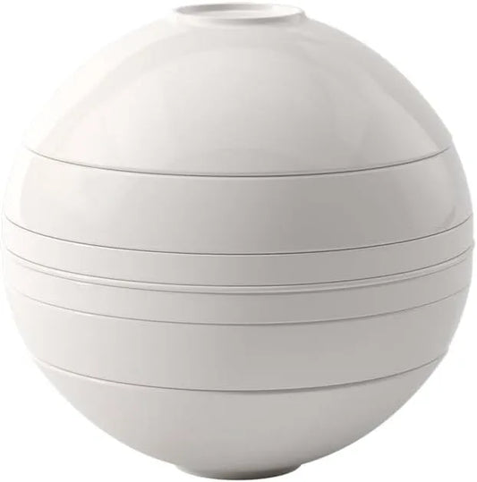 Lave-vaisselle, blanc, La Boule Set De Dîner 7 Pièces Blanc