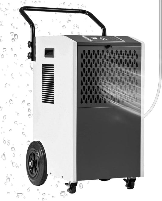Déshumidificateur RELAX4LIFE 73L/J, minuteur, professionnel, blanc