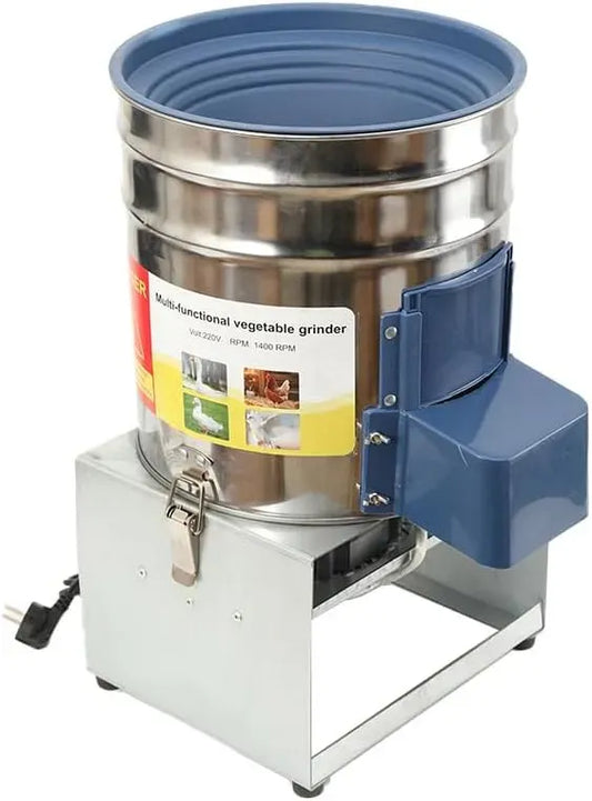 Broyeur à fourrage électrique, pour Légumes Verts, 220V 500W Broyeur de Légumes et de fourrage vert, Tiges d'herbe, et Melons