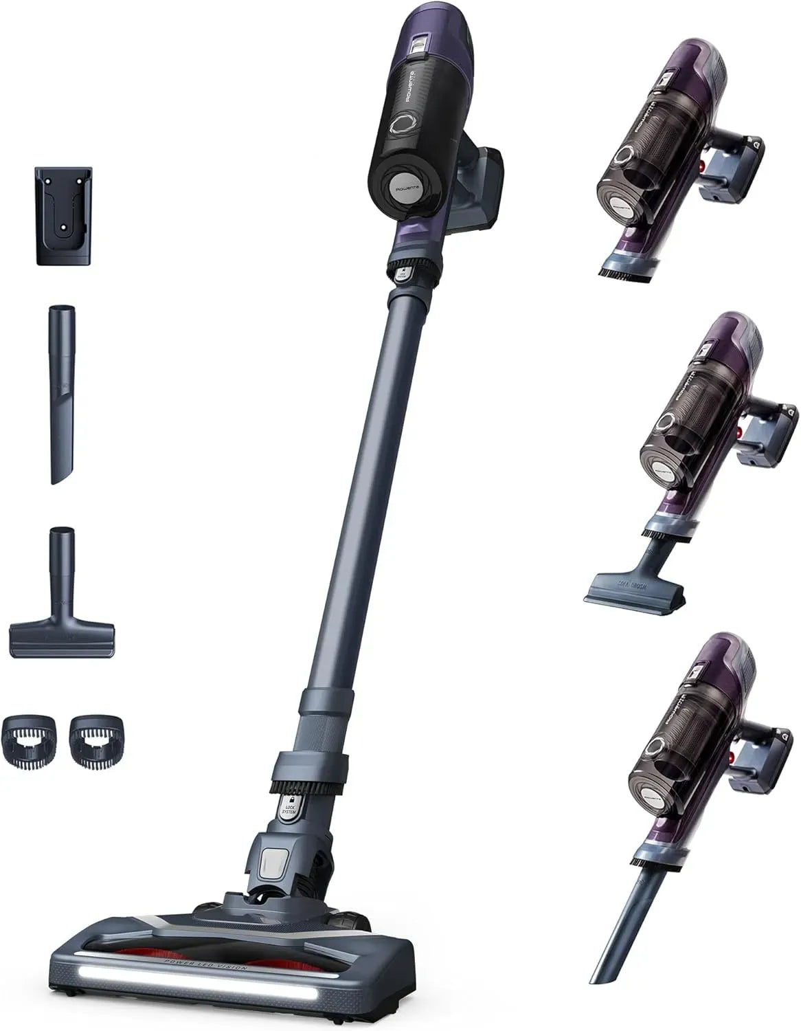 Rowenta Aspirateur, Autonomie 45 minutes, Brosse LED, X-Pert 6