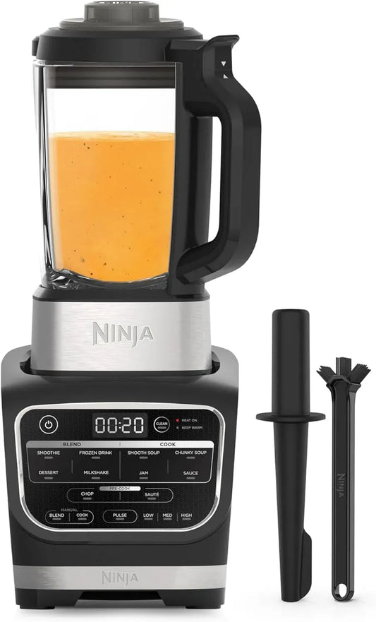 Ninja HB150UK Blender, 1,7 L, 1000 W, 10 programmes, 10 programmes Auto-iQ, carafe en verre de 1,7 L
