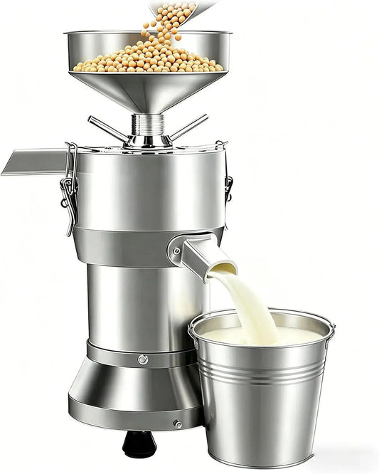 Machine à Lait, machine à lait végétal et lait de noix, 25 Kg, acier inoxydable, pour la Fabrication de Lait de soja