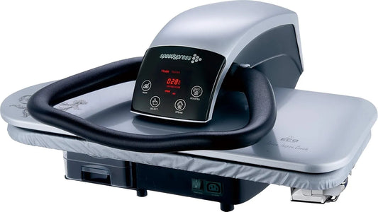71HD Presse, Housse, presse à repasser vapeur, fer à repasser électrique, 68cm, 68 cm, tactile, professionnel, argenté, Speedypress