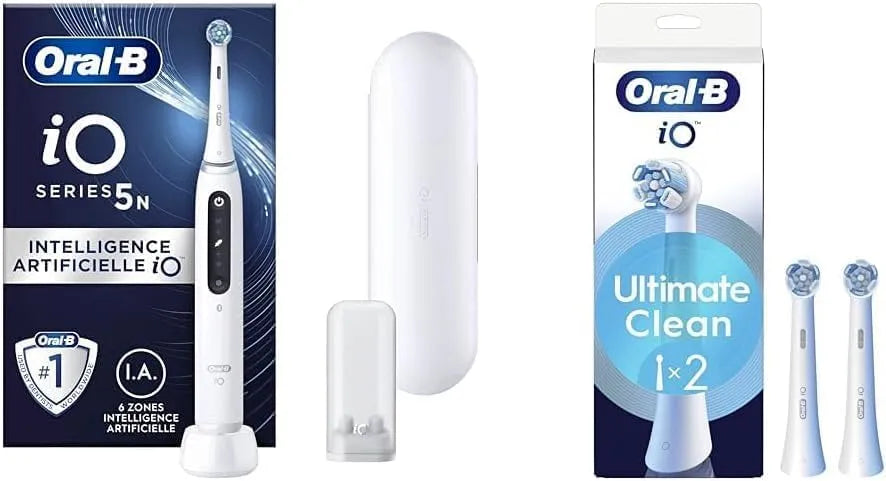 iO5 Brosse, brosse à dents rechargeable, 5 Modes, blanc