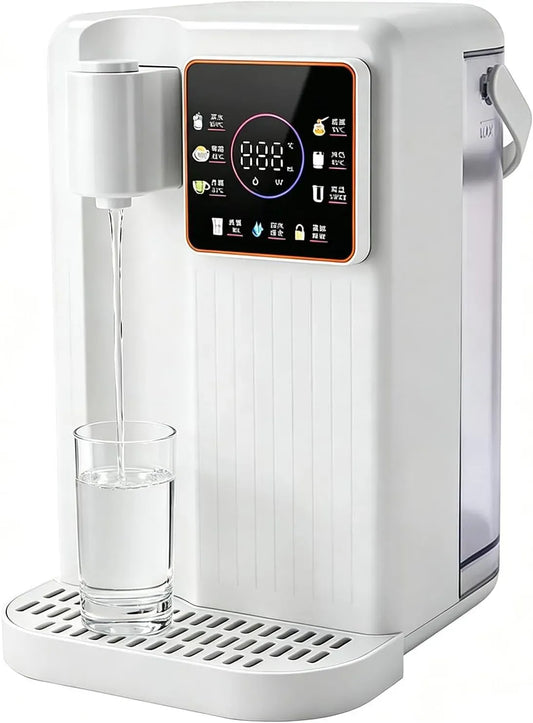Distributeur, 3,5 L, 2000 W, verrouillage, 2 zones de température, 6 Niveaux, blanc, Maison
