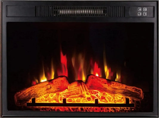CHE-620 Cheminée électrique encastrable équipé de Flamme réglable et télécommande