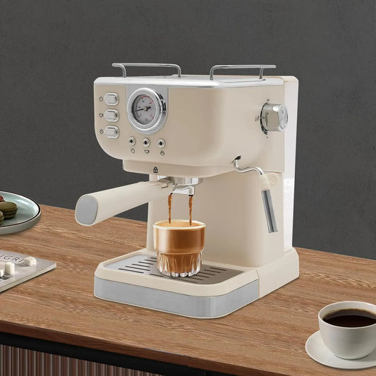 Mousseur à lait, 1050 W, émulsionneur à lait, machine à café électrique