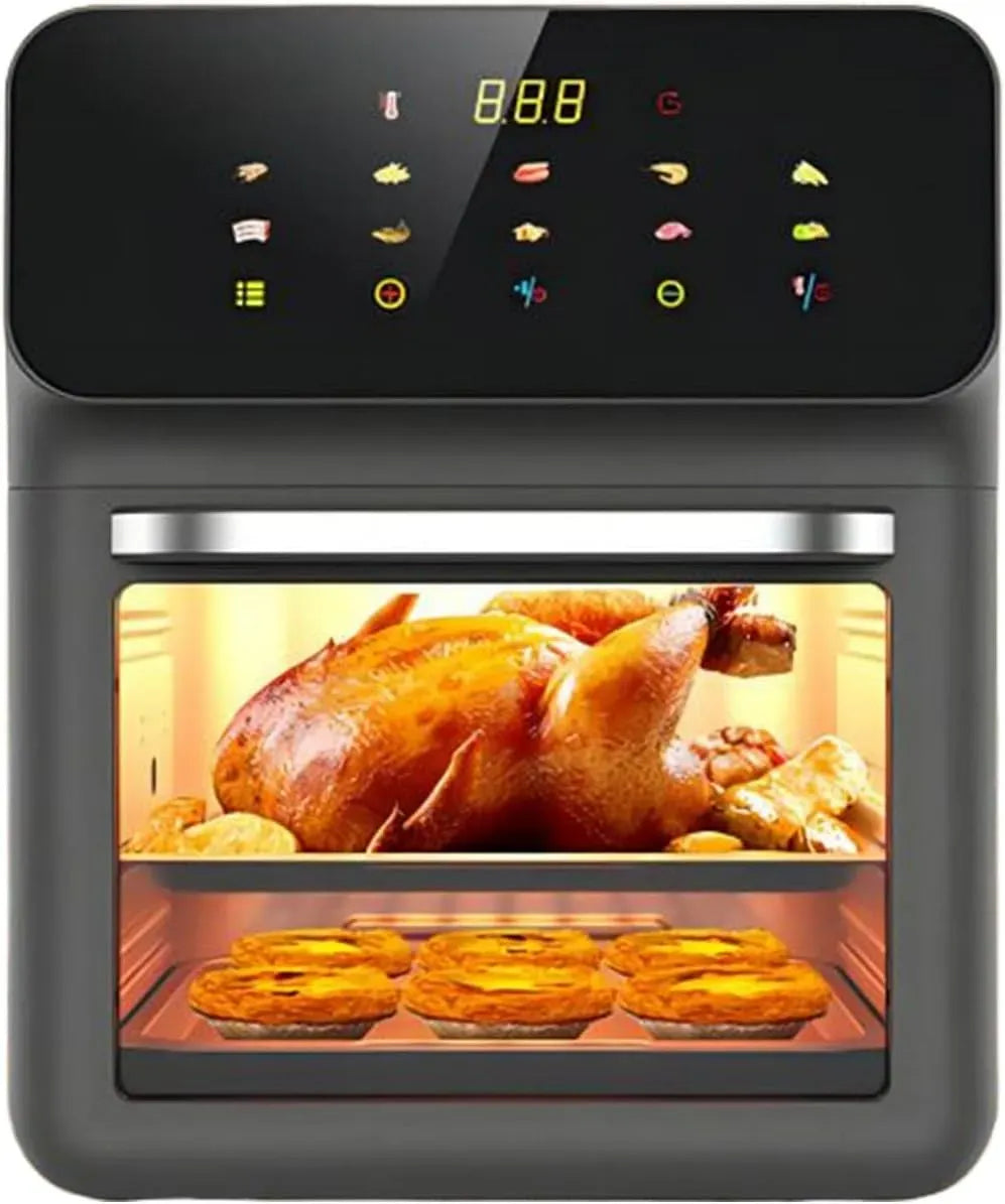 Four électrique à pizza, 15 L, 0 à 200 °C, gril, Appartement