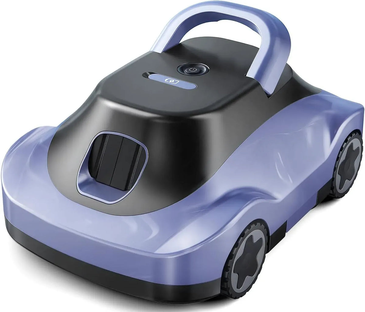 Aspirateur, Robot Piscine sans Fil pour Piscines Hors Sol 200m², 180 Min d'Autonomie