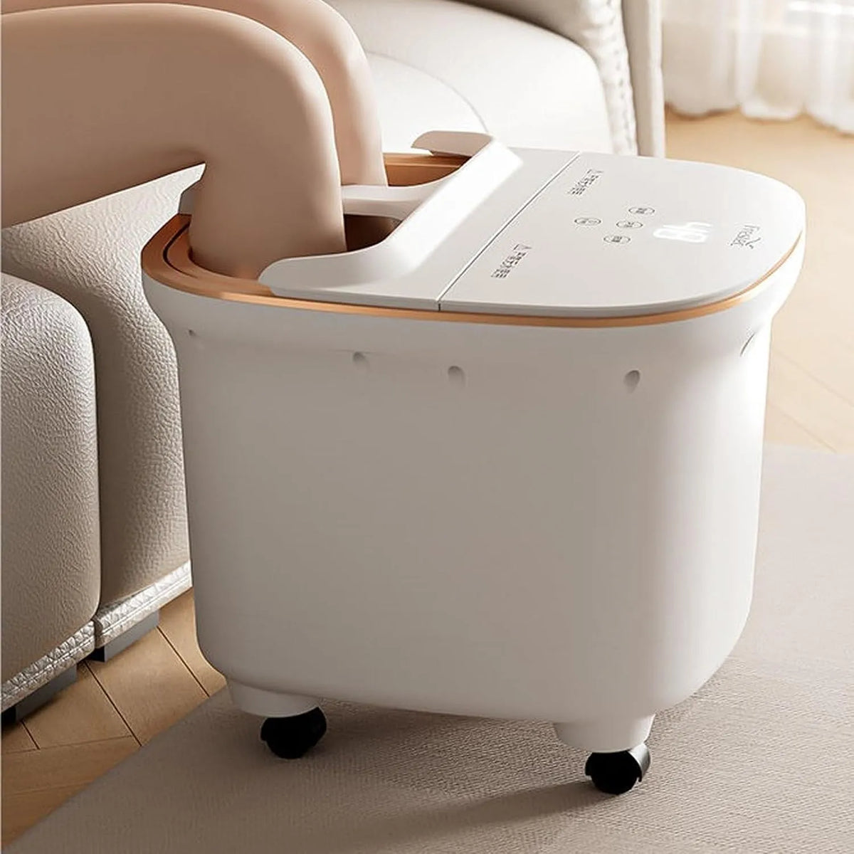 Radiateur électrique, 7 Rouleaux de Massage, appareil de chauffage, Bain de Pieds