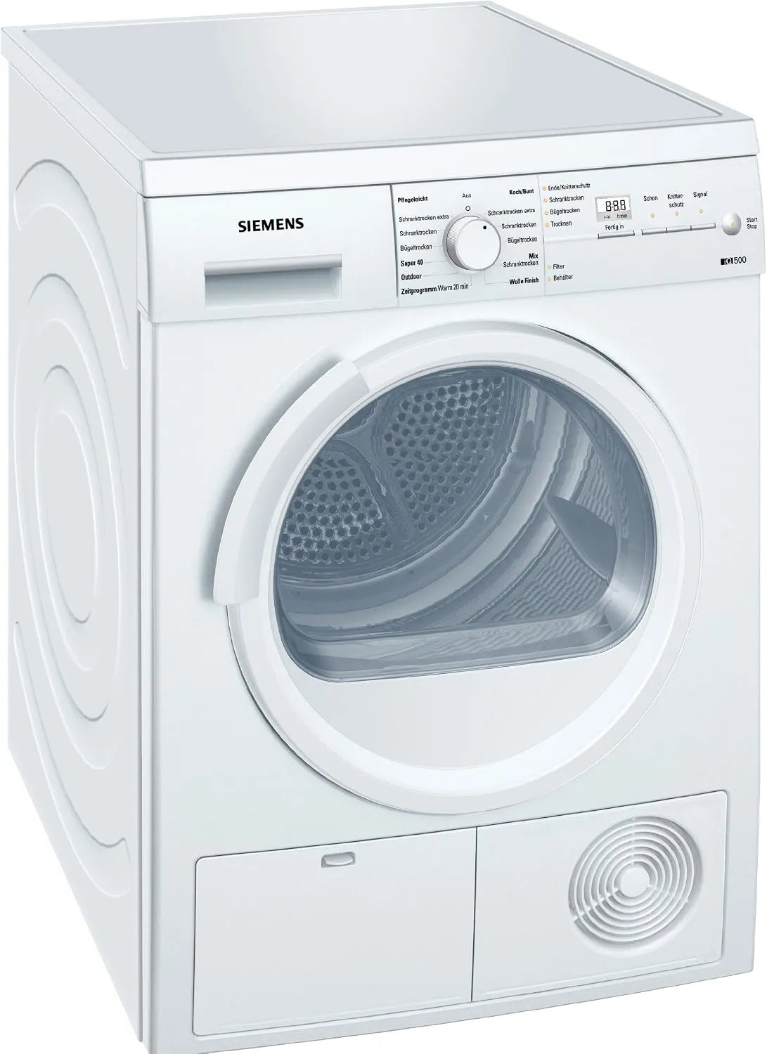Siemens WT46E305 Sèche-linge, 7 kg, blanc, 3,9 kWh/blanc