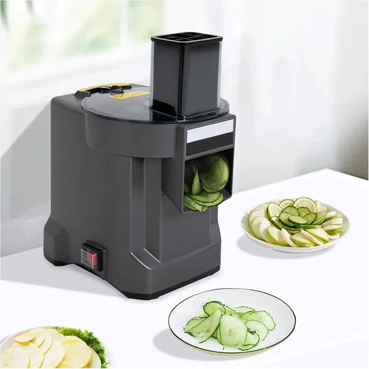 Robot de cuisine, acier inoxydable, Coupe-légumes et hachoir en acier inoxydable