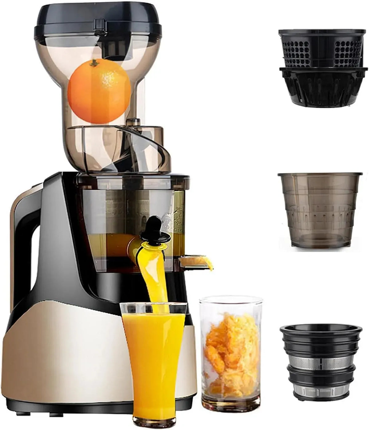 Extracteur de jus, 1 L, 150 W, Ouverture de 82 mm et capacité de 1 l