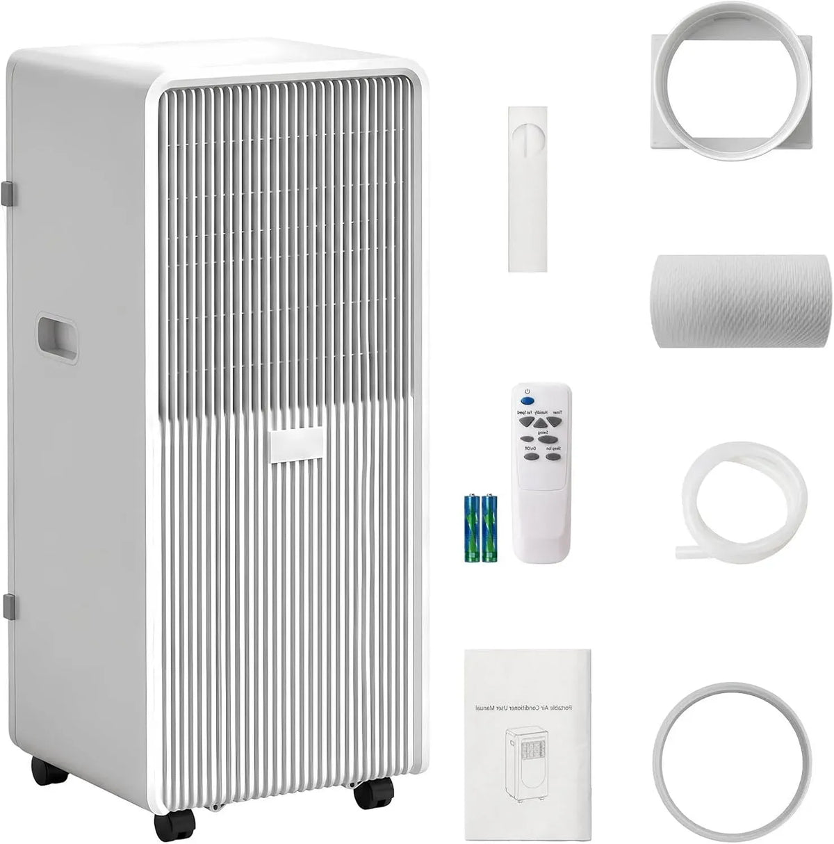Climatiseur, roulettes de déplacement, Clim Mobile Compacte pour Appartement