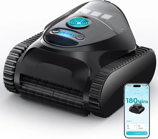 Aspirateur, C1 Robot Piscine Fond et Parois, 15900 LPH, 2026 Nouveau, jusqu'à 150 m²