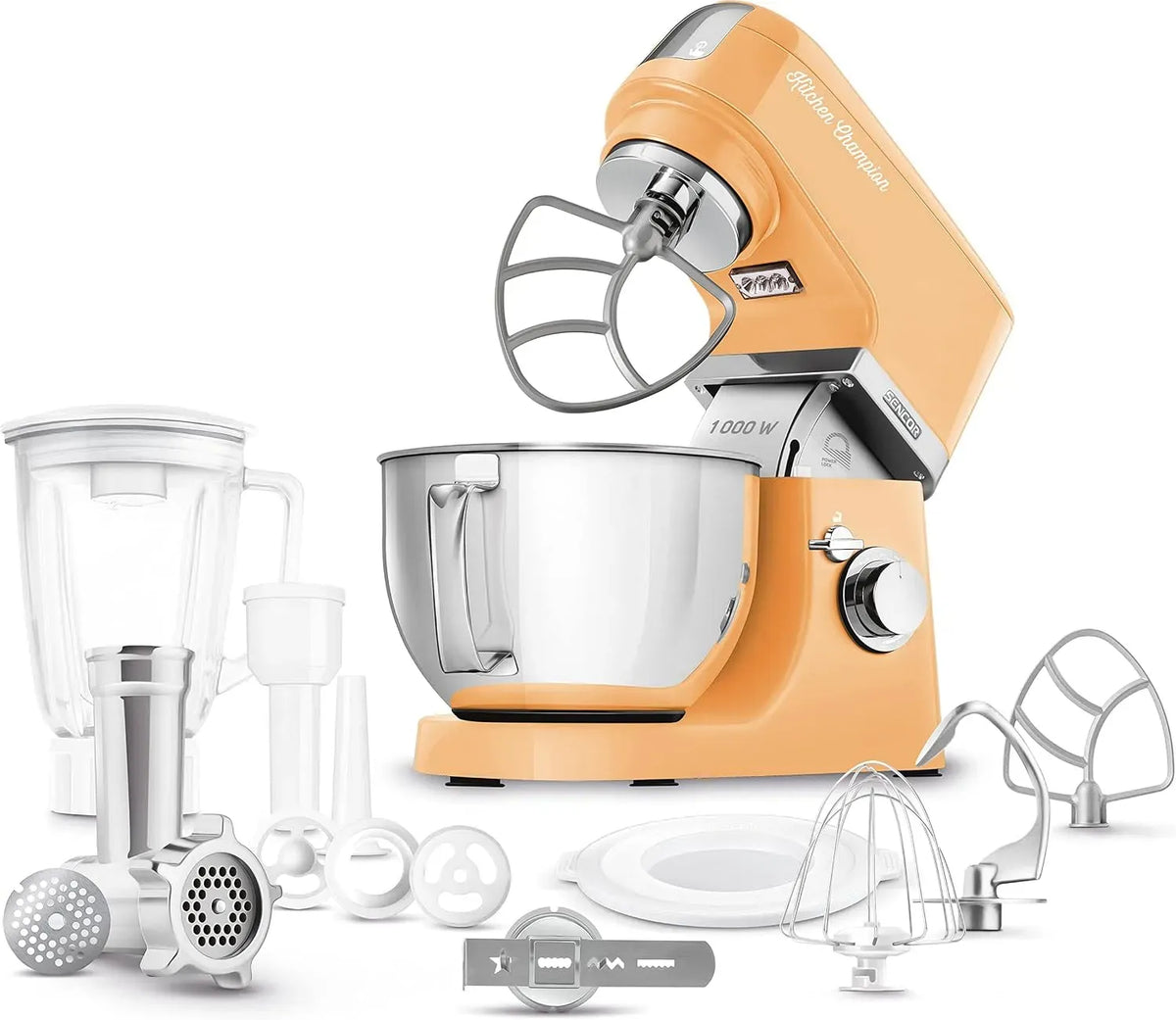 Blender, 4,5 L, 000 W, Sencor 6353OR, professionnel, acier inoxydable, STM Robot Multifonctions 1 000 W Robot Pâtissier