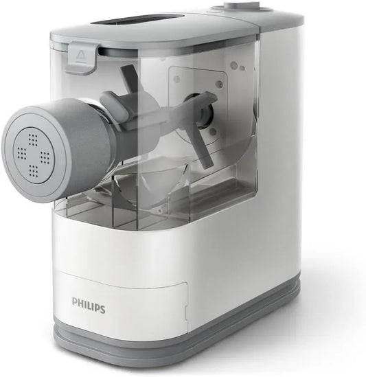 Philips Machine à pâtes, machine à nouilles, dalle IPS, blanc, livrée avec 3 disques de façonnage classiques par défaut
