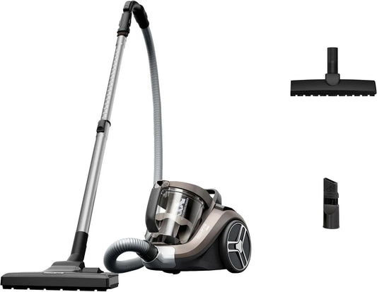 Rowenta RO4B30 Aspirateur, 900 W, 3 niveaux, Rayon de Nettoyage de 8,80 m, suceur Plat 2 en 1, Système de Filtration à 3 Niveaux, Capacité XXL