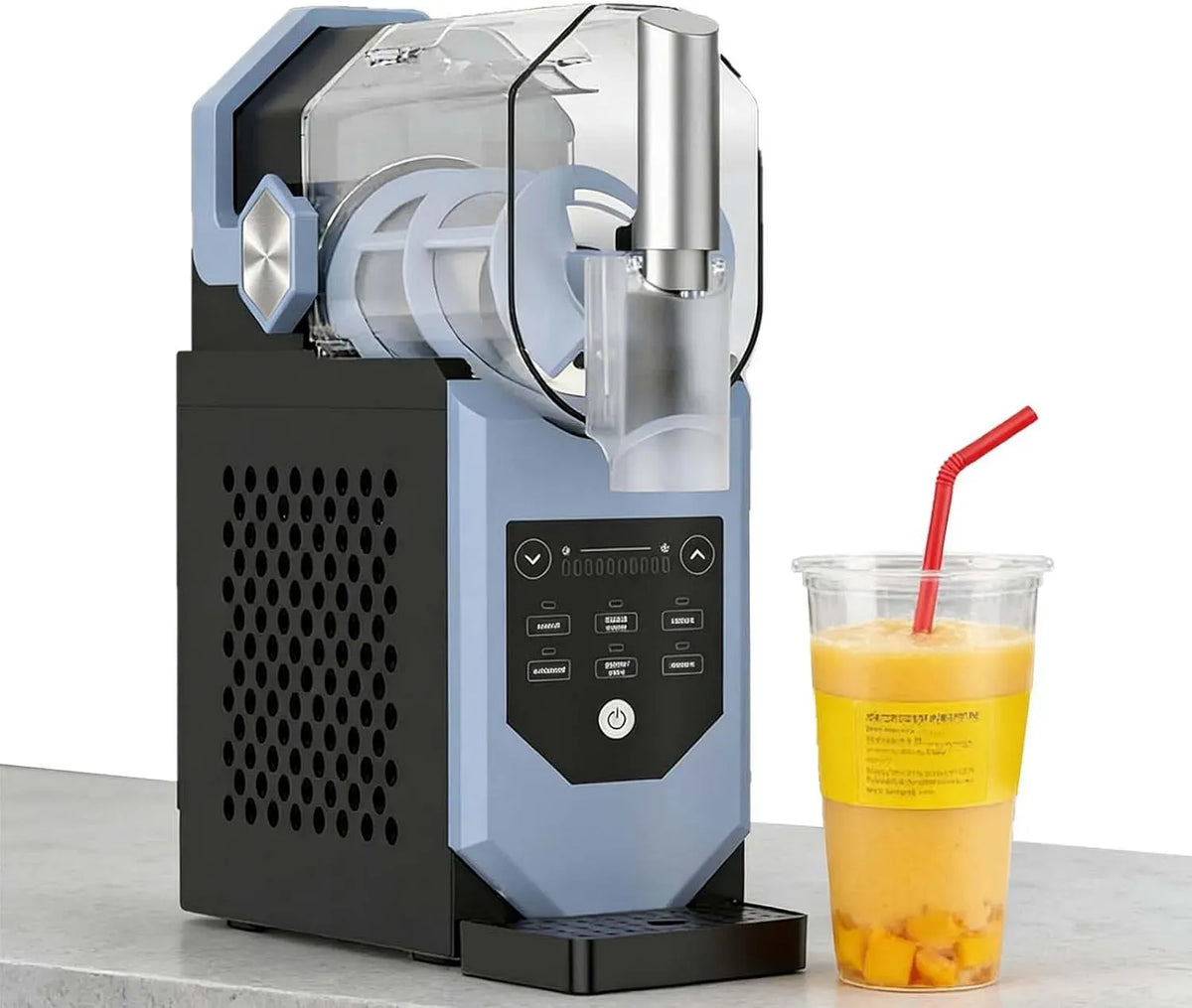 Blender, 2 L, tactile, mixeur électrique, Machine À Granit, Mixeur Smoothie Électrique Et Machine À Granité 2L