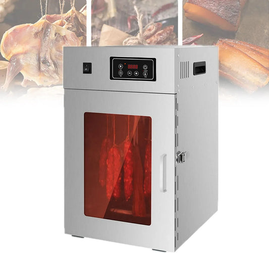 en Acier Inoxydable à Faible Bruit, Déshydrateur Alimentaire Rotatif de 15 kg, 33 LB, Rotation à 360°