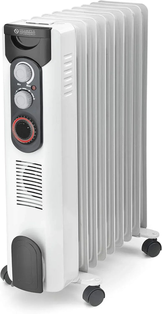 Radiateur électrique 9TT, 2400 W, minuteur, 75 m³