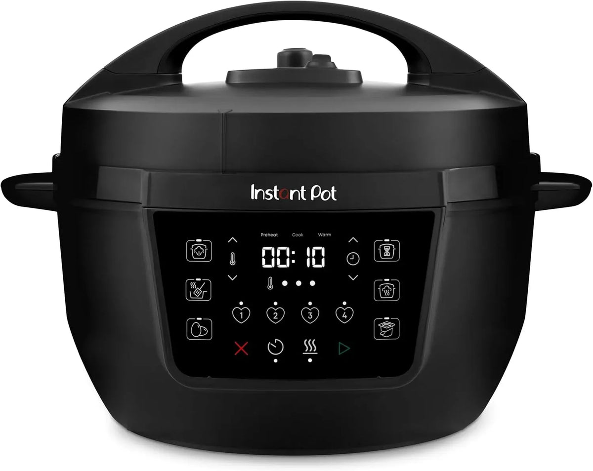 Ustensile de cuisson XL, 7,1 L, vapeur, noir, cuiseur vapeur et chauffe-plat, en 1 Smart Cooker