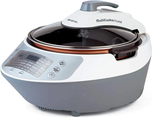 Machine à Cuisiner, Multi-Cooker, 5 L, 1900 W, 30 programmes, écran LCD, blanc