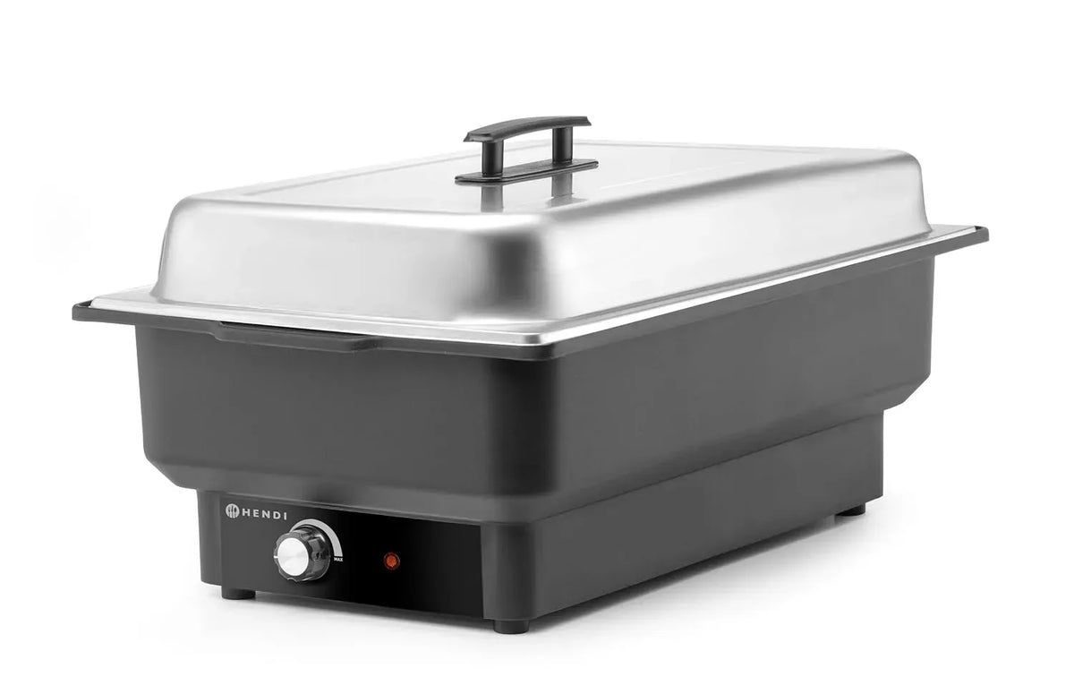Chauffe-plats de buffet, 9 L, 900 W, 30 à 85 °C, 230 V, HENDI GN 1, acier inoxydable, 575x349x, 278mm, capacité 9L