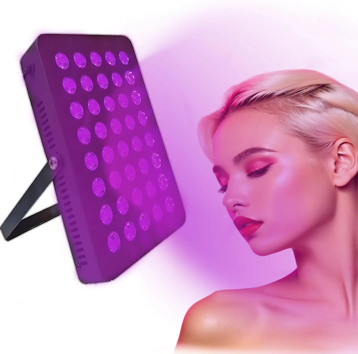 W 40 Machine de bronzage, Lampe, 80 W, 395 nm, minuteur, pour intérieur visage et corps Minuteur réglable Luminosi